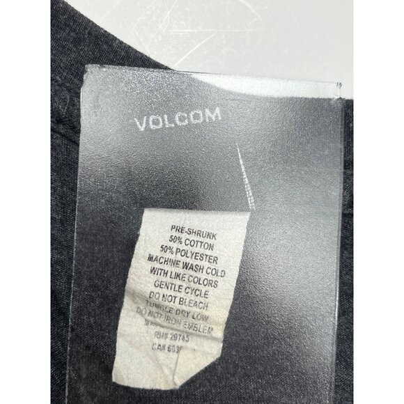 Volcom Medium T-Shirt H/M Gray Graphic Tee 50% Cotton 50% Polyester 66c - Picture 4 of 6